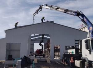 costruzione prefabbricato Base militare di Sigonella - Edificio 413  vg realcostruzioni foto 5